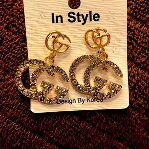 EARRINGS BLING CRYSTALS